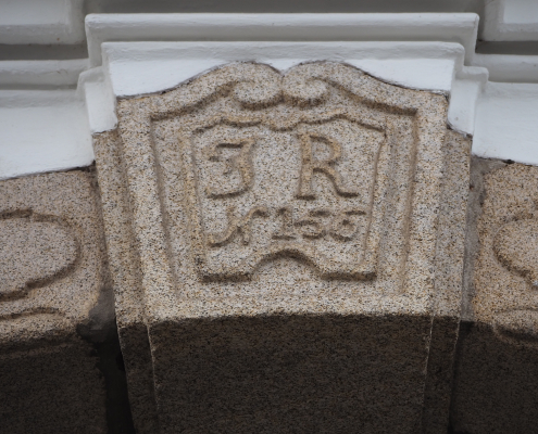 Stadtapotheke Enns Haus Portal Schlussstein