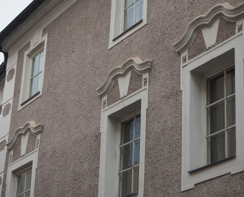 Stadtapotheke Enns Haus Fassade Fenster
